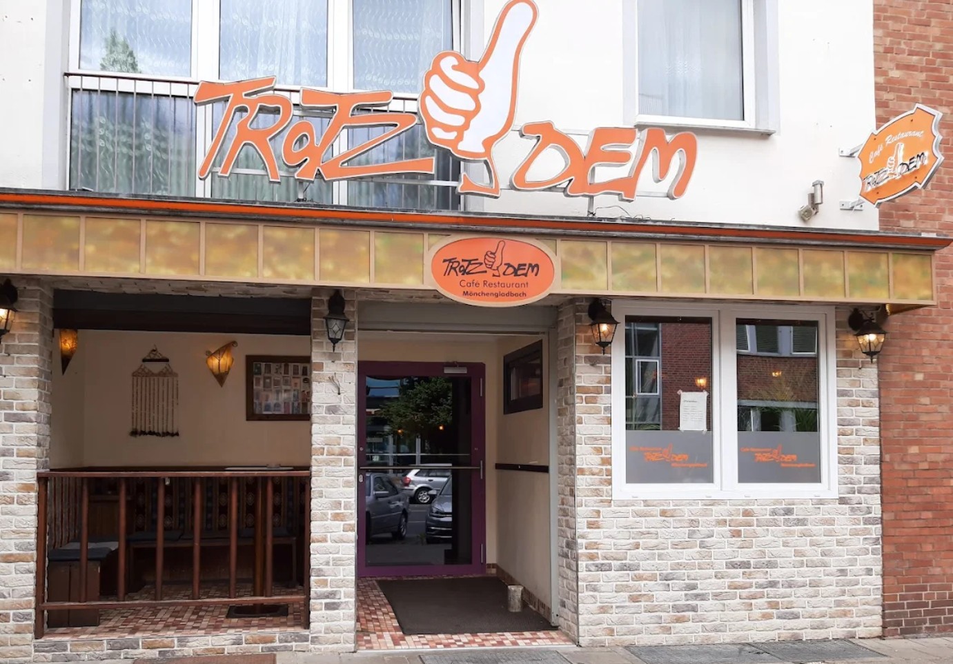 Cafe Trotzdem Außenansicht